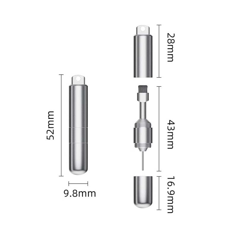 🔥2-in-1 reinigingsborstel voor oortelefoons en SIM-uitwerppin