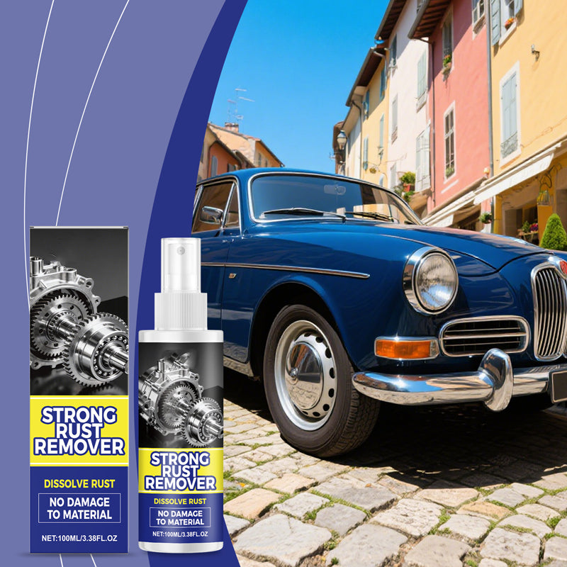 ✨Krachtige Auto Roestverwijderingsspray - Roest In Minuten Verwijderen (Zonder Schrobben & Lakschade!)