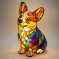 Puppy LED-tafellamp met kleurblokken
