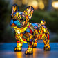 Puppy LED-tafellamp met kleurblokken