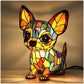 Puppy LED-tafellamp met kleurblokken