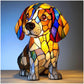 Puppy LED-tafellamp met kleurblokken