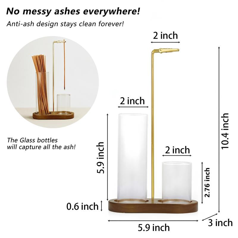 🥳2026 HETE AANBIEDING🥳💞50% KORTING!✨ 💝2-in-1 Wierook- & Kaarsenhouder Natuurlijke Houten Basis Aromatherapie Diffuser