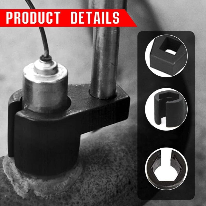 ⏳Tijdelijke aanbieding: 50% korting⏰Set van 5 stuks: offset-dopsleutels en schroefdraadfrezen voor O2-sensoren in auto’s🚗🔧