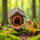 🔥Vogelvoederhuisje voor Buiten met Realistisch Boomstronkdesign Tuindecoratie & Vogelparadijs in één – Trek Meer Vogels naar je Tuin
