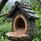 🔥Vogelvoederhuisje voor Buiten met Realistisch Boomstronkdesign Tuindecoratie & Vogelparadijs in één – Trek Meer Vogels naar je Tuin