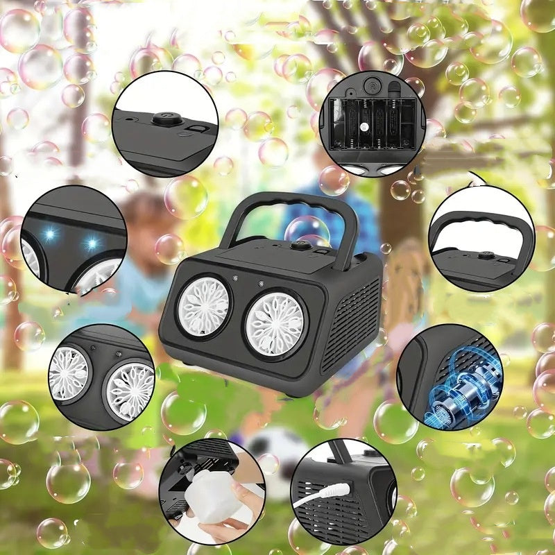 🔥Tijdelijke aanbieding: 50% korting op een handzame bellenblaasmachine met meerdere gaten✨