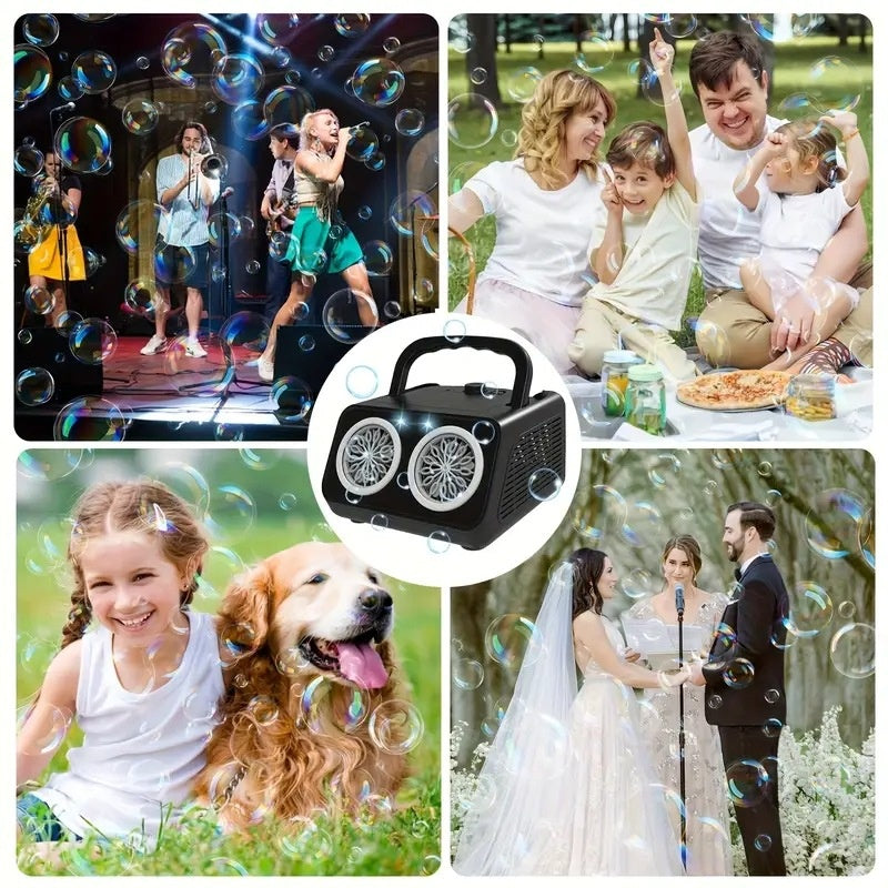 🔥Tijdelijke aanbieding: 50% korting op een handzame bellenblaasmachine met meerdere gaten✨