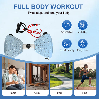 🧘‍♀️Compacte Cardio Twisting Stepper Machine✨
