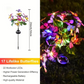 Solar Tuinlampen met Vlindermotief - IP65 Waterdicht LED Tuinverlichting
