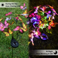 Solar Tuinlampen met Vlindermotief - IP65 Waterdicht LED Tuinverlichting