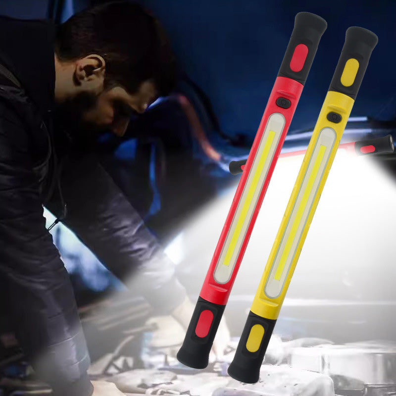 🎁 2026 Nieuwe collectie – 50% KORTING 💥 LED werklamp 3000LM met magnetische voet & ophanghaak – 5200mAh batterij – Perfect voor werkplaats, garage of auto – duurzame metgezel voor elke reparatieklus 🔋
