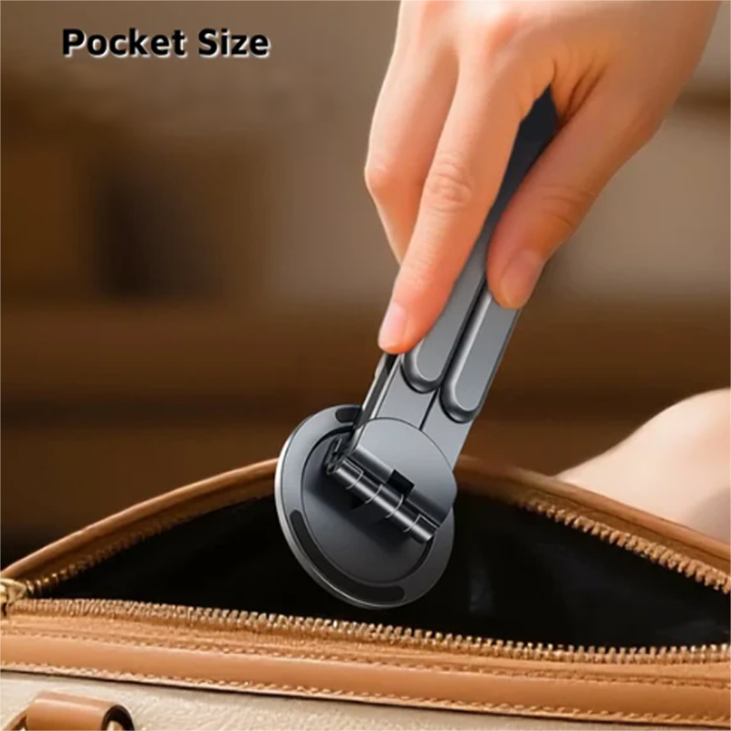🎉50% KORTING!📱4-in-1 Multifunctionele Magnetische Apparaatstandaard: Aluminiumlegering – Draagbaar, Verstelbaar & Stabiel Voor Telefoon/Tablet/Laptop!