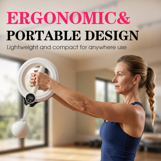 💪 360° armtrainer – LED, display & draagbaar! 🔥✨