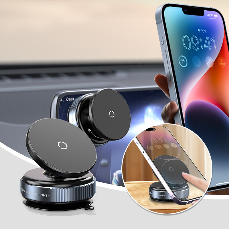 360° Draaibare Telefoonhouder Auto met Sterke Vacuüm Zuignap
