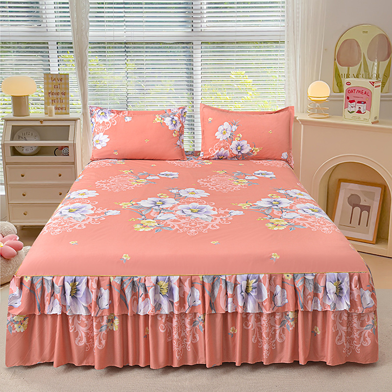 🔈🔈FLASH SALE - 50% KORTING⚡3-delige bedrokset met ruches🛏️