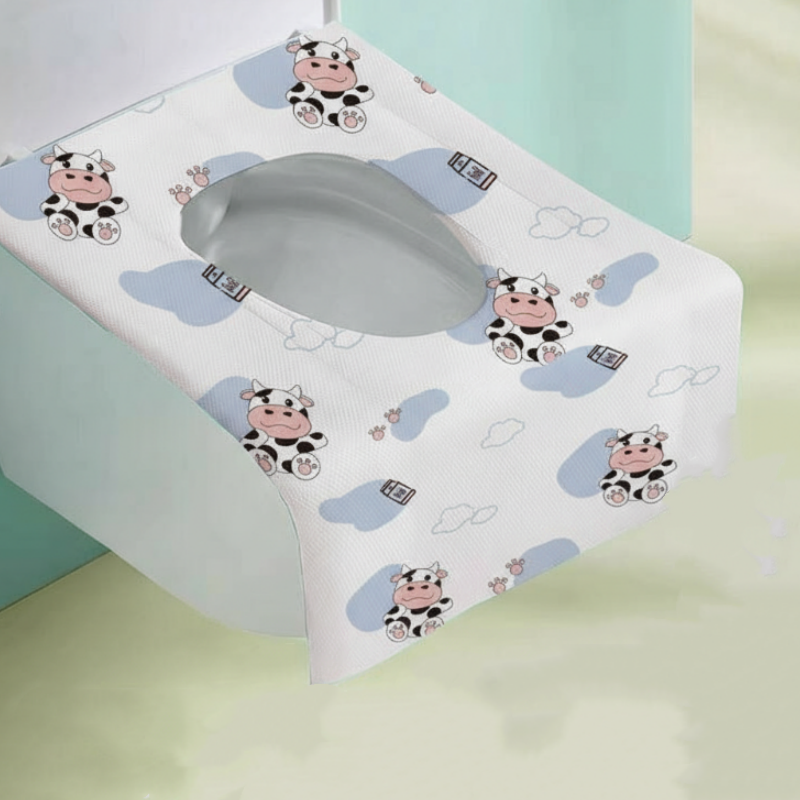 ✨ Set wegwerpbare, waterdichte toiletbrilhoezen – Hygiënisch, comfortabel en ideaal voor op reis en in openbare toiletten 🧳