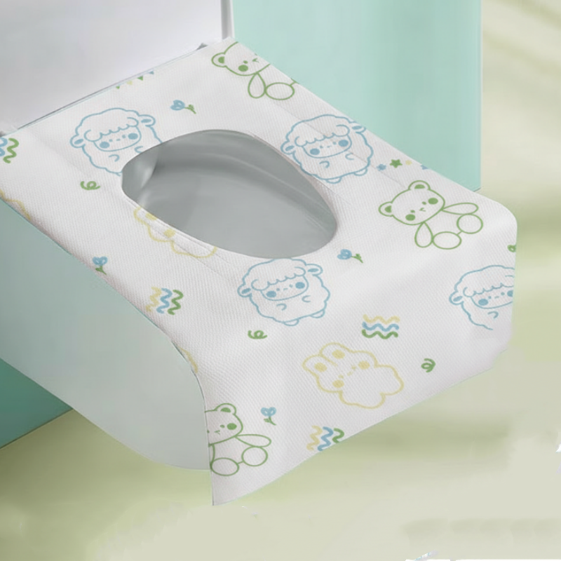 ✨ Set wegwerpbare, waterdichte toiletbrilhoezen – Hygiënisch, comfortabel en ideaal voor op reis en in openbare toiletten 🧳