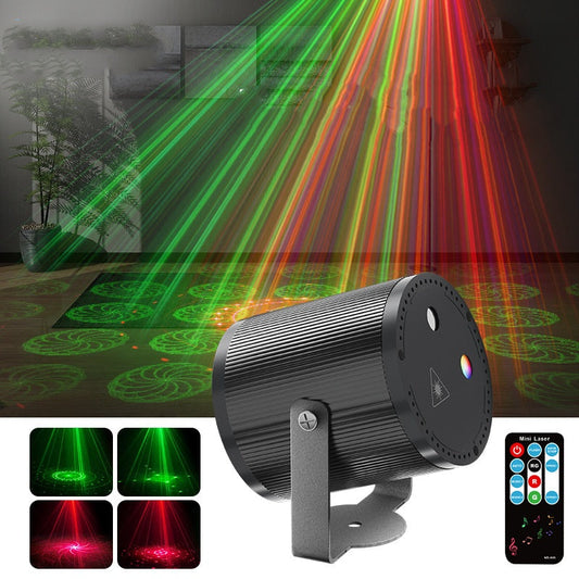 📢📢NU 50% KORTING🎇DJ Laser Party Light met 7 lichtstanden en afstandsbediening