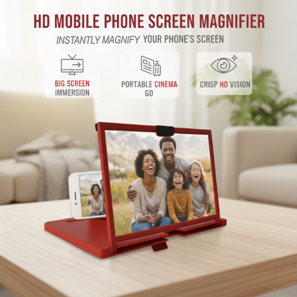 🥳2026 HOT SALE🥳👓Verlicht vermoeide ogen, maak het scherm “groter” | HD-telefoonvergrootglas voor eenvoudiger bekijken🎬✨