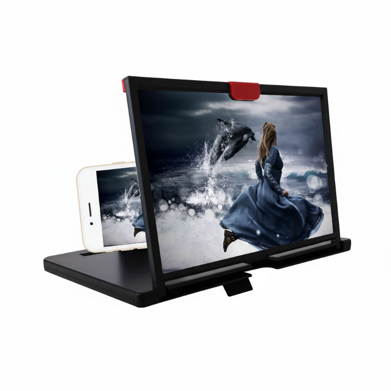 🥳2026 HOT SALE🥳👓Verlicht vermoeide ogen, maak het scherm “groter” | HD-telefoonvergrootglas voor eenvoudiger bekijken🎬✨