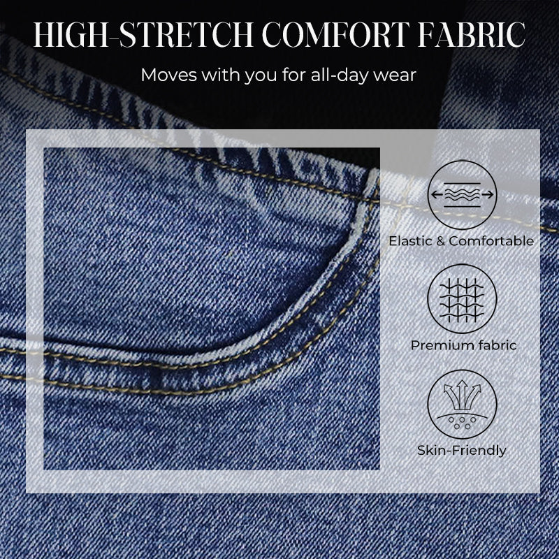 🎁2026 Nieuw binnen 💥👖Dames high-waist stretch flared denim jeans🚀