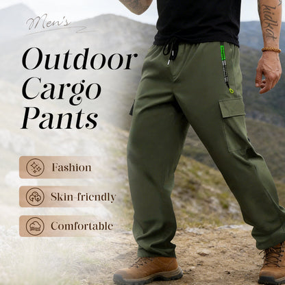 🎉Nieuwjaars Cadeau 50% KORTING👖Herens Outdoor Cargobroek – Meerdere Zakken, Ademend & All-Day Comfort!