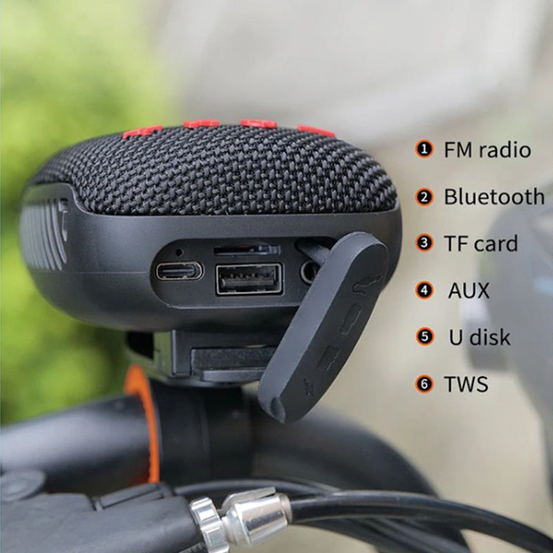🔊💦 50K+ VERKOCHT! IPX5 Waterdichte fiets bluetooth luidspreker, handsfree bellen & TWS stereo