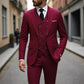 👔Slim-fit 3-delig pak voor heren – Getailleerde pasvorm, hoogwaardige stof en perfect voor formele gelegenheden🤵