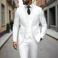👔Slim-fit 3-delig pak voor heren – Getailleerde pasvorm, hoogwaardige stof en perfect voor formele gelegenheden🤵