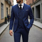 👔Slim-fit 3-delig pak voor heren – Getailleerde pasvorm, hoogwaardige stof en perfect voor formele gelegenheden🤵