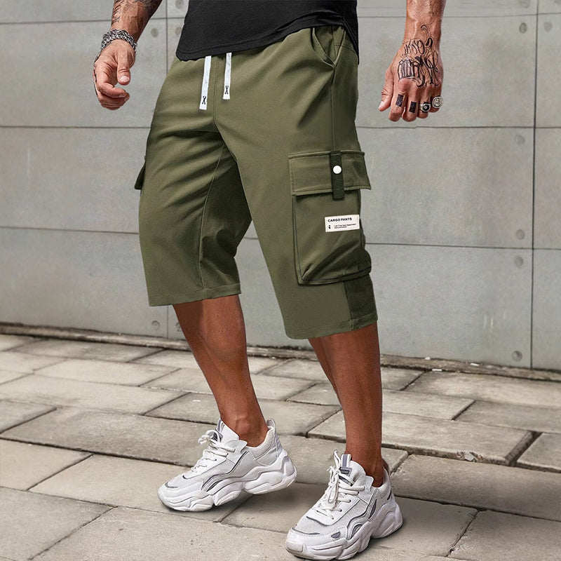 🔥2026 NIEUWE AANWINSTEN – 50% KORTING!💖Casual Capribroek met Trekkoord voor Heren 👖