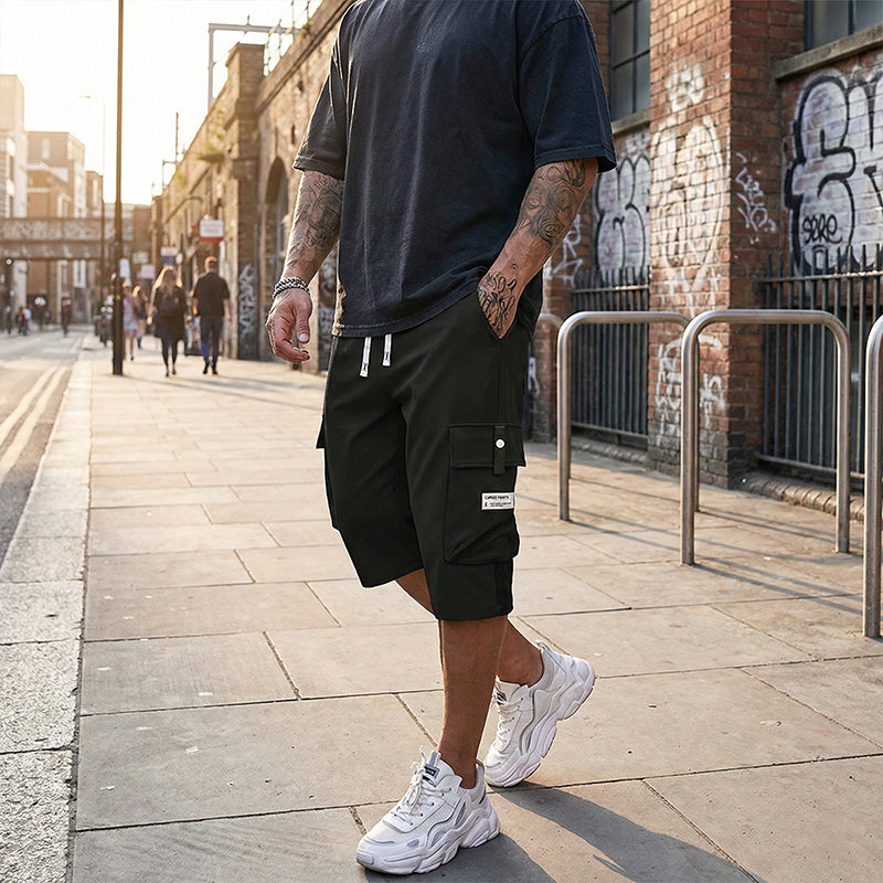 🔥2026 NIEUWE AANWINSTEN – 50% KORTING!💖Casual Capribroek met Trekkoord voor Heren 👖