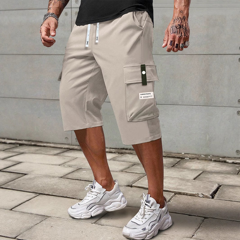 🔥2026 NIEUWE AANWINSTEN – 50% KORTING!💖Casual Capribroek met Trekkoord voor Heren 👖