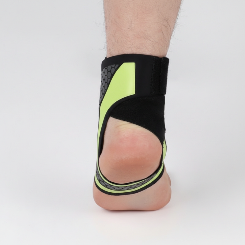 Lichte compressieondersteuning voor de enkel.