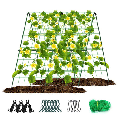 🔥Uitverkoop 50% Korting🏠A-frame tuinrek voor klimplanten