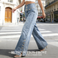 🔥Hoge Taille Jeans met Wijde Pijpen – Comfortabel & Trendy👖