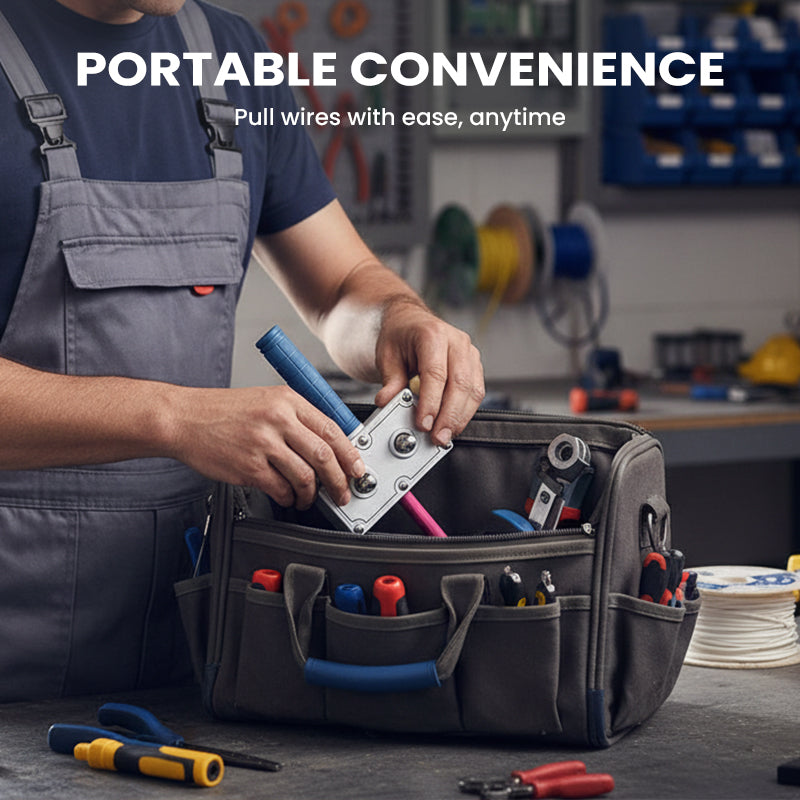 ⚡50% KORTING – Booraangedreven Draadtrekhulp 🔧 Sneller Kabels Trekken Zonder Gedoe