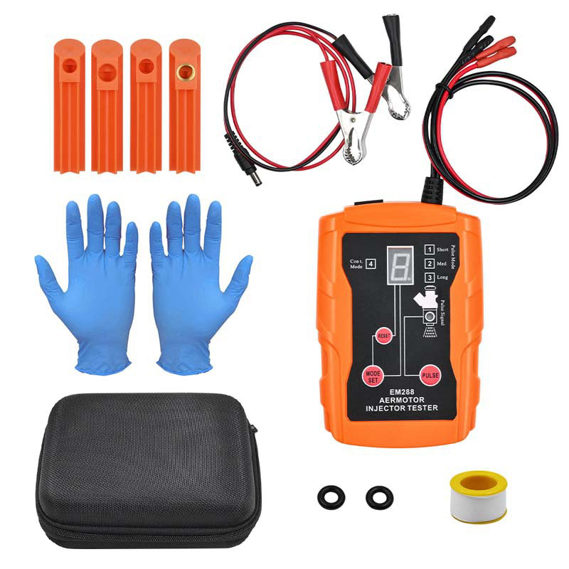 🚗 Professionele 4-Modus Brandstofinjector Tester & Reiniger – Herstel Motorprestaties