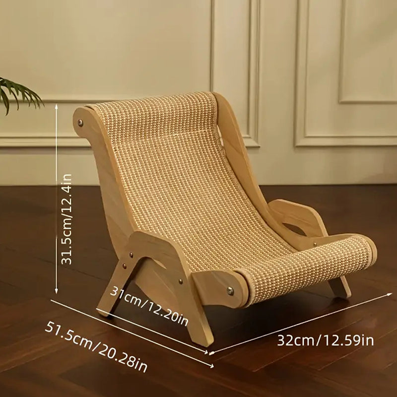🐱 NU 50% KORTING! ⏰ 2-in-1 Sisal Krab- en Ligstoel voor Katten – Krabben & Loungen, Duurzaam Sisal & Ruimtebesparend 🛏️