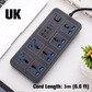 Verlengsnoer met meerdere stopcontacten