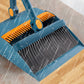 🧹Staande Bezem & Stofblik Set – 180° Draaibaar & Zelfreinigend – Moeiteloos Schoonmaken zonder Gedoe!
