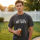 ⏳Tijdelijke korting van 50%⏰“Let Me Ask My Wife” Grappig T-shirt voor mannen👕