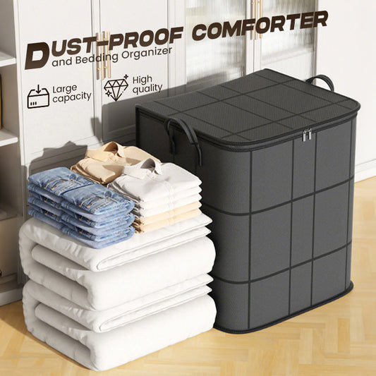 Opvouwbare Stofhoes voor Dekbed & Beddengoed – Grote Capaciteit & Stofvrije Opberging ✨ Duurzame Non-Woven Stof, Ruimtebesparend