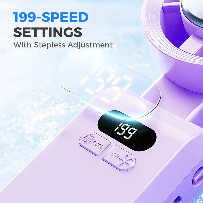 3-In-1 Draagbare Handventilator met IJskoelvak