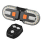 🚴 NU 50% KORTING! 🔦 Draadloos fietsachterlicht met afstandsbediening – automatische remsensor, meer dan 30 lichtstanden en USB-oplaadbaar ⚡