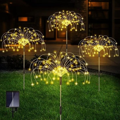 Waterdichte Zonne- Tuinvuurwerk Lamp