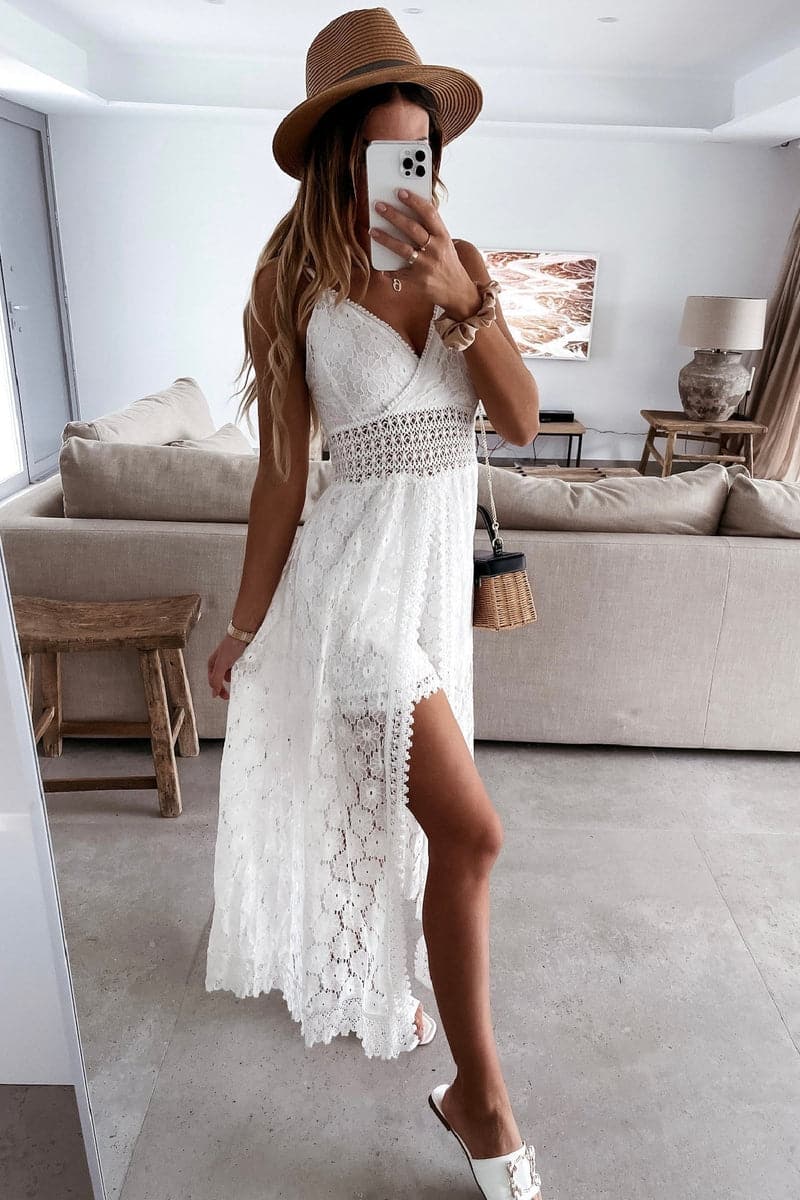 🎁Nieuwe collectie 50% korting💥Damesjumpsuit met spaghettibandjes – Losse vrijetijdsjumpsuit met uitgesneden design✨