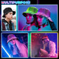 Lichtgevende Glasvezel Bucket Hat