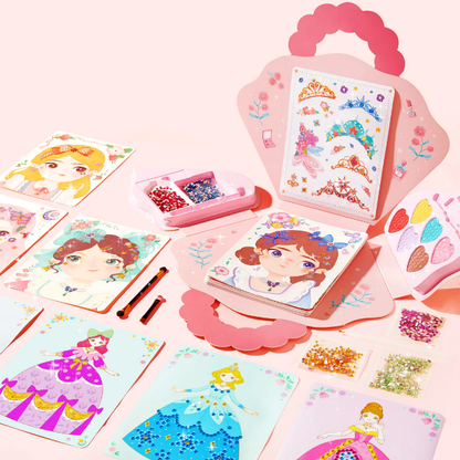 Fantastisch 3-in-1 prinses aankleed- en make-up speelset